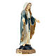 Immaculate Virgin with open arms 11x5 cm statue in painted resin s3