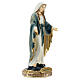 Immaculate Virgin 14.5 cm statue in painted resin s3