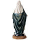 Immaculate virgin with gold details 31 cm statue in painted resin s4