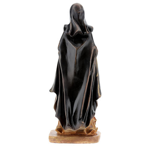 Estatua resina Santa Edvige de Polonia 19 cm 4