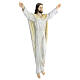 Risen Christ statue 30 cm in resin painted for hanging s2