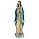 Virgen Inmaculada manos juntas 30 cm estatua resina s1