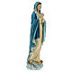 Virgen Inmaculada manos juntas 30 cm estatua resina s3