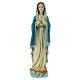 Immaculate Virgin with joined hands 20 cm statue in painted resin s1