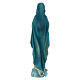 Immaculate Virgin with joined hands 12 cm statue in painted resin s4