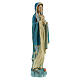 Inmaculada 12 cm manos juntas estatua resina pintada s3