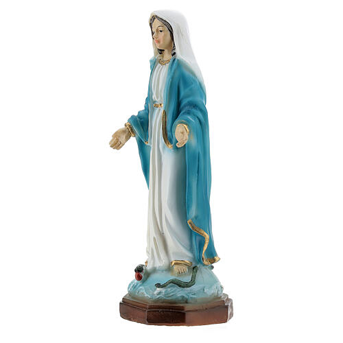 Virgen Inmaculada 12 cm resina 2