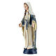 Virgen Inmaculada 8 cm resina pintada s2