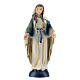 Resin Mary Immaculate statue 8 cm painted s1