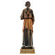Saint Joseph carpenter statue 15 cm painted resin s4