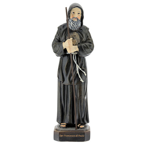 Jesus with children and lamb painted resin statue 20 cm 5