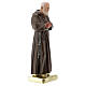 Padre Pio 30 cm hand-colored plaster statue Arte Barsanti s3
