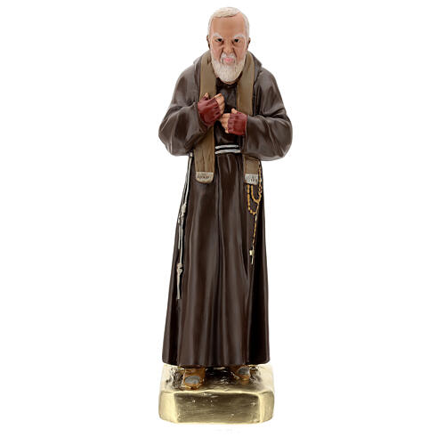 Statua Padre Pio 60 cm gesso dipinta a mano Barsanti 1