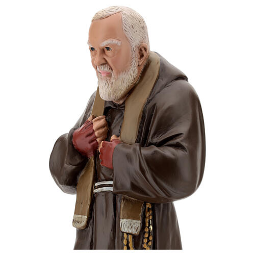 Figura Ojciec Pio 60 cm gips malowany ręcznie Barsanti 2