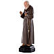 Padre Pio 80 cm gesso dipinto a mano Arte Barsanti s3