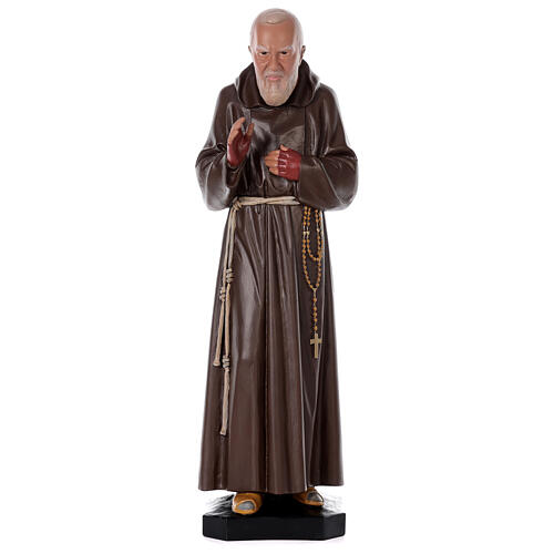 Pater Pio, Resin, handkoloriert, 80 cm, Arte Barsanti 1