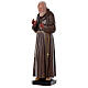 Statue Padre Pio résine 80 cm peinte à la main Arte Barsanti s3