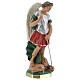 Statuette aus Gips Erzengel Michael handbemalt, 20 cm s4