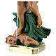 Statue aus Gips Erzengel Michael handbemalt, 30 cm s4