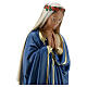 Estatua Virgen Inmaculada manos juntas 30 cm yeso Barsanti s2