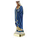 Estatua Virgen Inmaculada manos juntas 30 cm yeso Barsanti s3