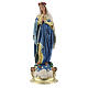 Virgen Inmaculada 40 cm estatua yeso manos juntas Barsanti s1