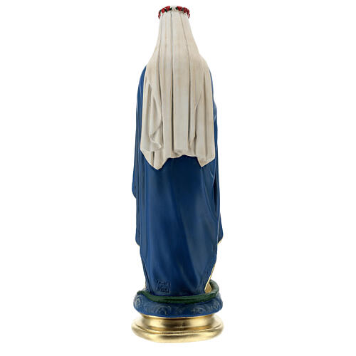 Virgen Inmaculada manos juntas estatua 50 cm yeso Barsanti 7