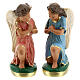 Estatua angelitos que rezan yeso 15 cm Arte Barsanti s1