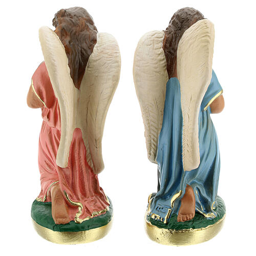 Statua angioletti in preghiera gesso 15 cm Arte Barsanti 6