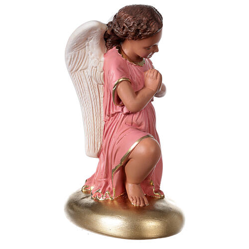 Praying angels hand painted plaster statue Arte Barsanti 30 cm 4