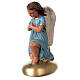 Anges en prière statue plâtre 30 cm peint main Arte Barsanti s3