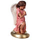 Anges en prière statue plâtre 30 cm peint main Arte Barsanti s4