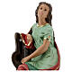Święta Cecylia figura gipsowa 30 cm malowana ręcznie Barsanti s2
