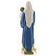 Virgen con niño 20 cm estatua yeso pintada a mano Barsanti s5