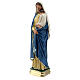 Vierge à l'Enfant statue plâtre 60 cm peinte main Barsanti s3