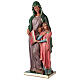 Statua Sant'Anna gesso 40 cm dipinta a mano Arte Barsanti s3