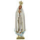 Notre-Dame de Fatima 25 cm statue plâtre coloré main Barsanti s1