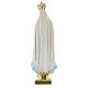 Notre-Dame de Fatima 25 cm statue plâtre coloré main Barsanti s5