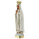 Statue Notre-Dame de Fatima plâtre 30 cm peinte à la main Barsanti s3