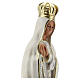 Statue Notre-Dame de Fatima plâtre 30 cm peinte à la main Barsanti s4