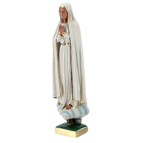 Statue aus Gips Madonna Fatima handbemalt von Arte Barsanti, 60 cm 3