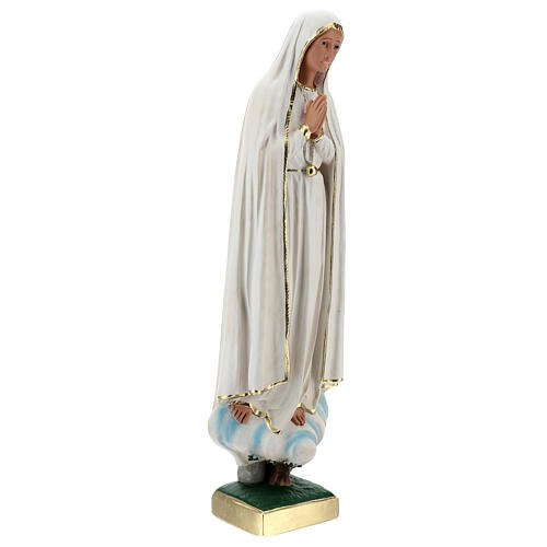 Estatua yeso Virgen Fátima 60 cm sin corona Barsanti 4