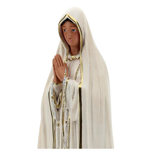 Notre-Dame de Fatima 60 cm résine sans couronne peinte Arte Barsanti 2