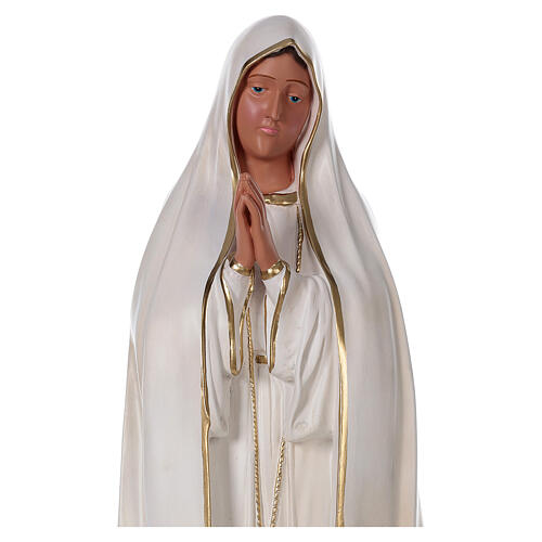 Gottesmutter von Fatima ohne Krone, Resin, handkoloriert, 80 cm, Arte Barsanti 2