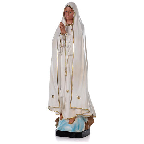 Imagem Nossa Senhora de Fátima sem coroa 80 cm resina Arte Barsanti 3