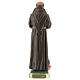 St. Francis of Assisi plaster statue 20 cm hand painted Arte Barsanti s5
