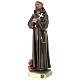 Święty Franciszek z Asyżu gips figura 20 cm malowana ręcznie Barsanti s3