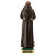 Figura Święty Franciszek z Asyżu gips 30 cm malowany ręcznie Barsanti s6