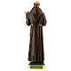 Statue des Heiligen Franziskus von Assisi mit Taube, 30 cm, Gips, Arte Barsanti s5