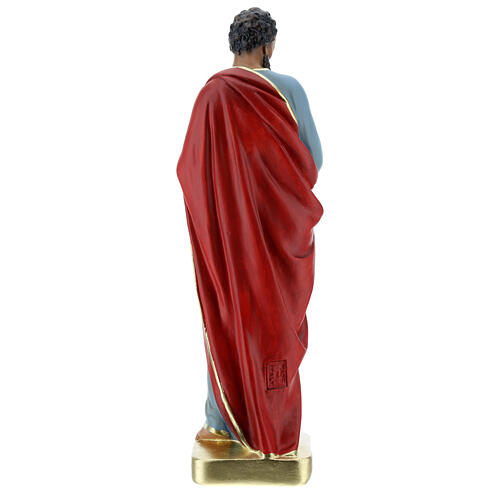 Statue aus Gips Heiliger Paulus handbemalt von Arte Barsanti, 30 cm 5